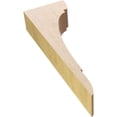 thumbnail image 6 of 4"W x 8"D x 24"H Thin Olympic Rough Cedar Woodgrain TimberThane Corbel, Primed Tan, 6 of 6