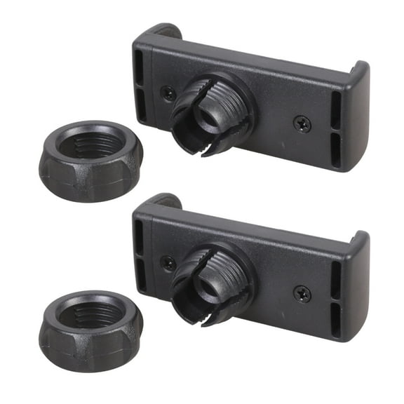 Pack of 2 Adjustable Phone Mount Clip with 17mm Ball Socket Base for 4.5-7 Inch Smartphones For Tripods Car Mounts Desktop Stands