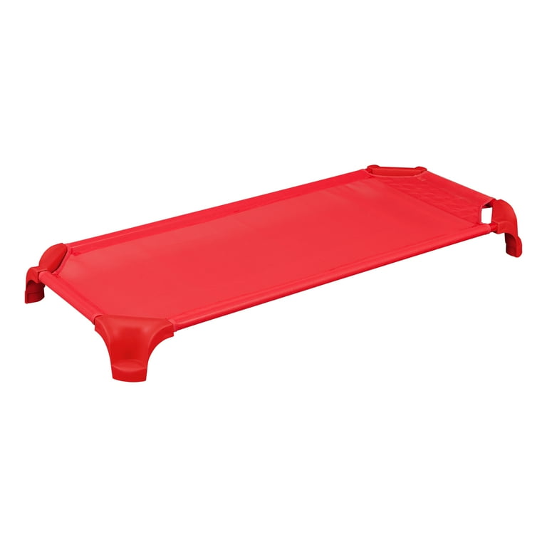 Blue daycare cots top