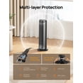 thumbnail image 5 of DREO Heater, 23" Space Heater with 70° Oscillation, Precise Temp Control 41 - 95°F for Whole-Room Comfort, Whisper-Quiet Warmth, 12H Timer, 3 Heat, 3 Fan Modes, ECO Mode, Remote, 8 Safety Features, 5 of 11