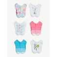 thumbnail image 4 of Justice, Girls No-Show Socks, 6-Pack, Sizes M-L, 4 of 5