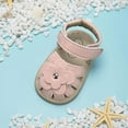 thumbnail image 5 of Zanarzt Baby Boy Sandals Soft Baby Girl Boy Sandals Comfort Summer Outdoor Casual Beach Shoes with Flower Anti Slip Rubber Sole Toddler First Walking Shoes Pink,US 4.5, 5 of 5