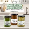 thumbnail image 5 of ROI Red Pesto - Sundried Tomato Pesto Sauce Made With Sundried Tomatoes, Genovese DOP Basil, and EVOO, Gluten-Free, Keto-Friendly Fresh Ligurian Sauce, Non-GMO, Made In Italy 6.3 oz (180 g) - Pack 4, 5 of 8