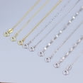 thumbnail image 4 of Collar de plata S925, cadena en forma de O, cadena de ondas de agua, aliento de bebé, estrella cruzada, cadena de clavícula para mujer, 4 of 6