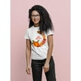 thumbnail image 2 of Happy Thanksgiving Icons T-Shirt Women -SPIdeals Designs, Female 5X-Large, 2 of 4