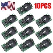 10 PCS DS1302 Real Time Clock RTC Module Board Serial Fit for Arduino USA