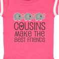 thumbnail image 4 of Inktastic Cousins Make the Best Friends Boys or Girls Baby Bodysuit, 4 of 5