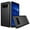 Black, variant on Samsung Galaxy Note 8 Tough Shockproof Hybrid Metal Brushed Case Cover