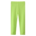 thumbnail image 5 of Ruyang Girls Solid Color Ankle Length Leggings Comfortable Stretchy Soft High Waist Leggings Tights Pants for Girls, 5 of 6