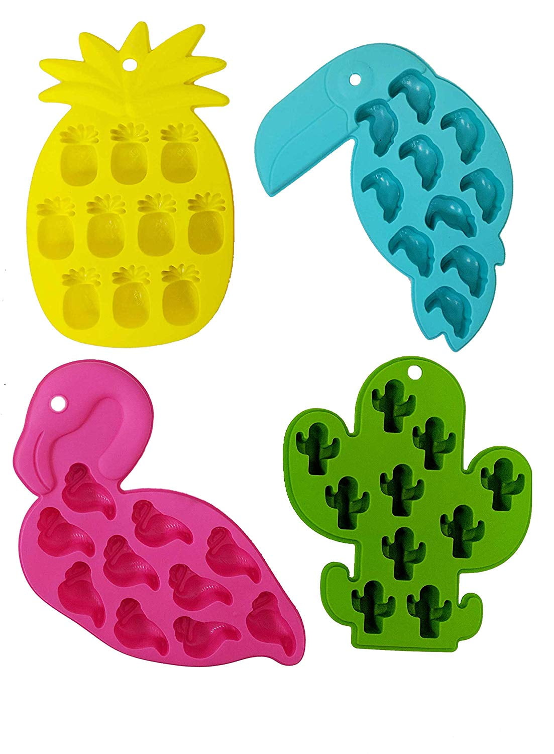 Ice Cube Tray Flamingo Jello Chocolate Candy Cake Decorating Mold