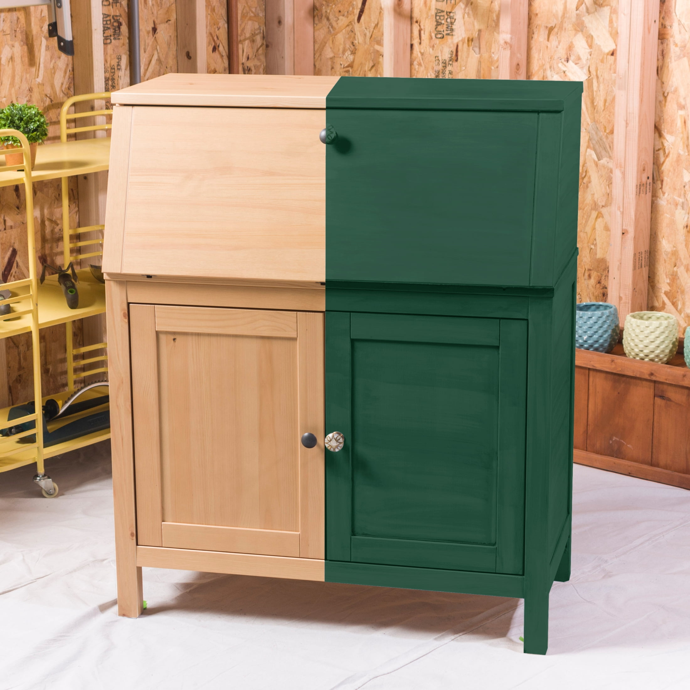 Rust-Oleum Chalked Interior Rainforest Green Ultra Matte Paint-391445, 30 oz, 2 Pack