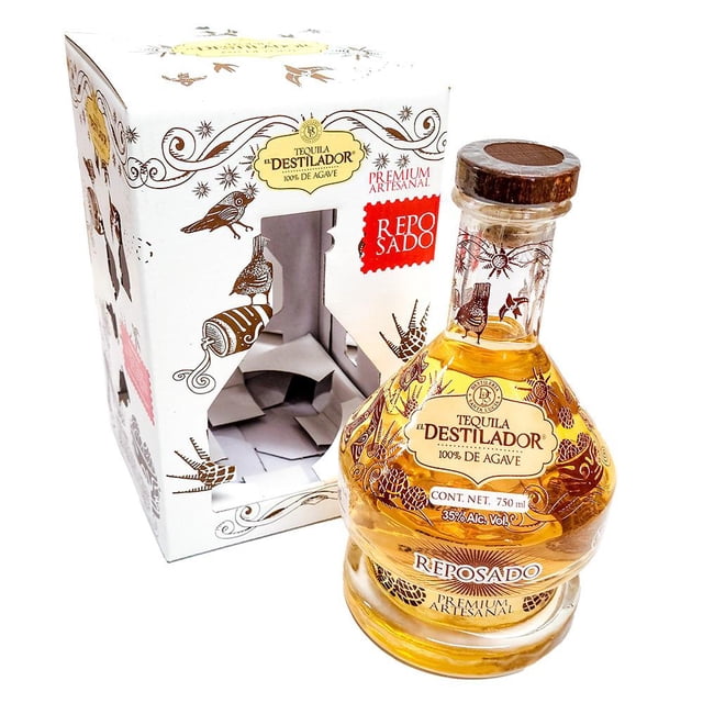 Tequila Destilador Reposado 750ml Destilador Tequila