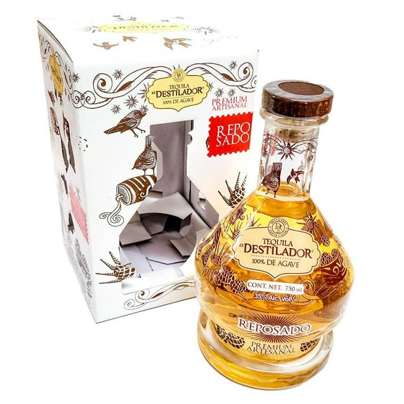 Tequila Destilador Reposado 750ml Destilador Tequila