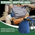 thumbnail image 7 of Foldable Grocery Bags Reusable Waterproof Grocery Shopping Bags Large Capacity Storage with Hooks Machine Washable, 7 of 7