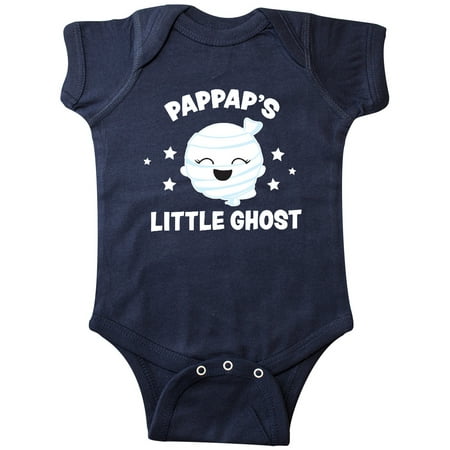 

Inktastic Cute Pappap s Little Ghost with Stars Gift Baby Girl Bodysuit