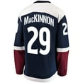 thumbnail image 3 of Men's Fanatics Nathan MacKinnon Navy Colorado Avalanche Alternate Breakaway Player Jersey, 3 of 3