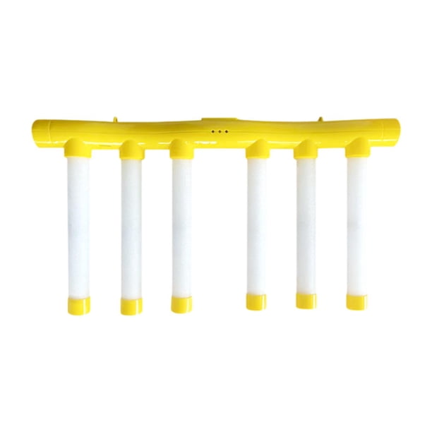 Juguete de entrenamiento de reacción para adultos y niños con juegos de atrapar todo tipo de palos. amarillo
