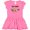 Raspberry with Polka Dots, variant on Inktastic Nap Champ Cute Sleeping Sloth Gift Baby Girl Dress