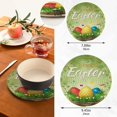 thumbnail image 3 of GZHJMY Easter Eggs Trivet Pot Holder, Round Woven Potholders Set 2PCS-Braided - Coasters - Table Mats 334 for Kitchen Pans Bowl Teapot, 3 of 7