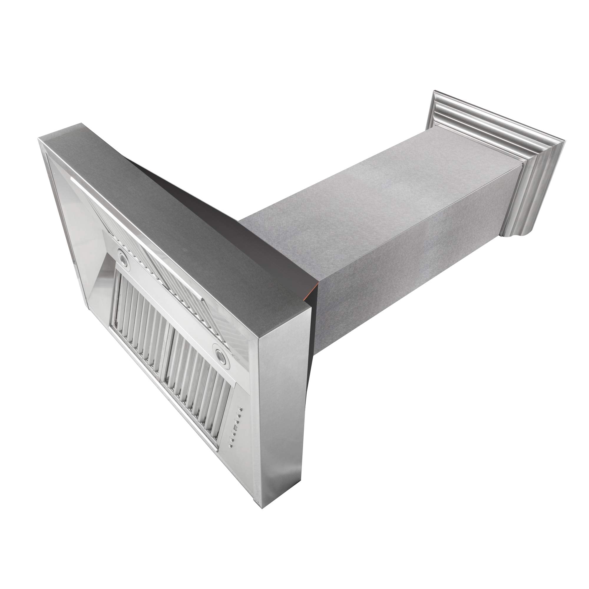 ZLine 8654ORB36 Snow Finish Range Hood With Oil Rubbed Bronze Shell