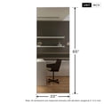 thumbnail image 5 of Full Length Floor Mirror Standing Rectangle Silver 65"x22", 5 of 8