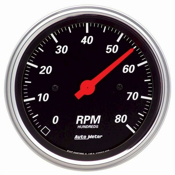 Autometer 3-3/8in D/B Street Rod Tach