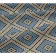 thumbnail image 5 of oneOone Viscose Jersey Fabric Diamond|Triangle & Check Geometric Print Fabric By The Yard 60 Inches Wide, 5 of 5