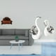 thumbnail image 2 of Sofá en miniatura para muñecas,Muebles de casa de muñecas,modelo de sofá europeo,decoración,estatua de cisne,Figuras de cisne de cerámica modernas,Escultura de animales Decoración centro, 2 of 8