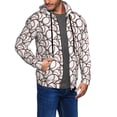 thumbnail image 3 of Zip Up Hoodies for Men - cute baseball Long Sleeve Comfrt Men'S Fashion Hoodies & Sweatshirts, Jackets for Men Hoodies Pullover Clothing Clothes with Pouch, 3 of 5