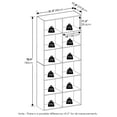 thumbnail image 3 of Furinno BASIC 12-Cube Open Shelf 12 x 32 x 71inches in White, 3 of 6