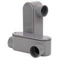 thumbnail image 1 of Cuerpo de conduit CKVIHAV tipo LL de PVC de 1,5 pulgadas, paquete de 2, gris, 1 of 7