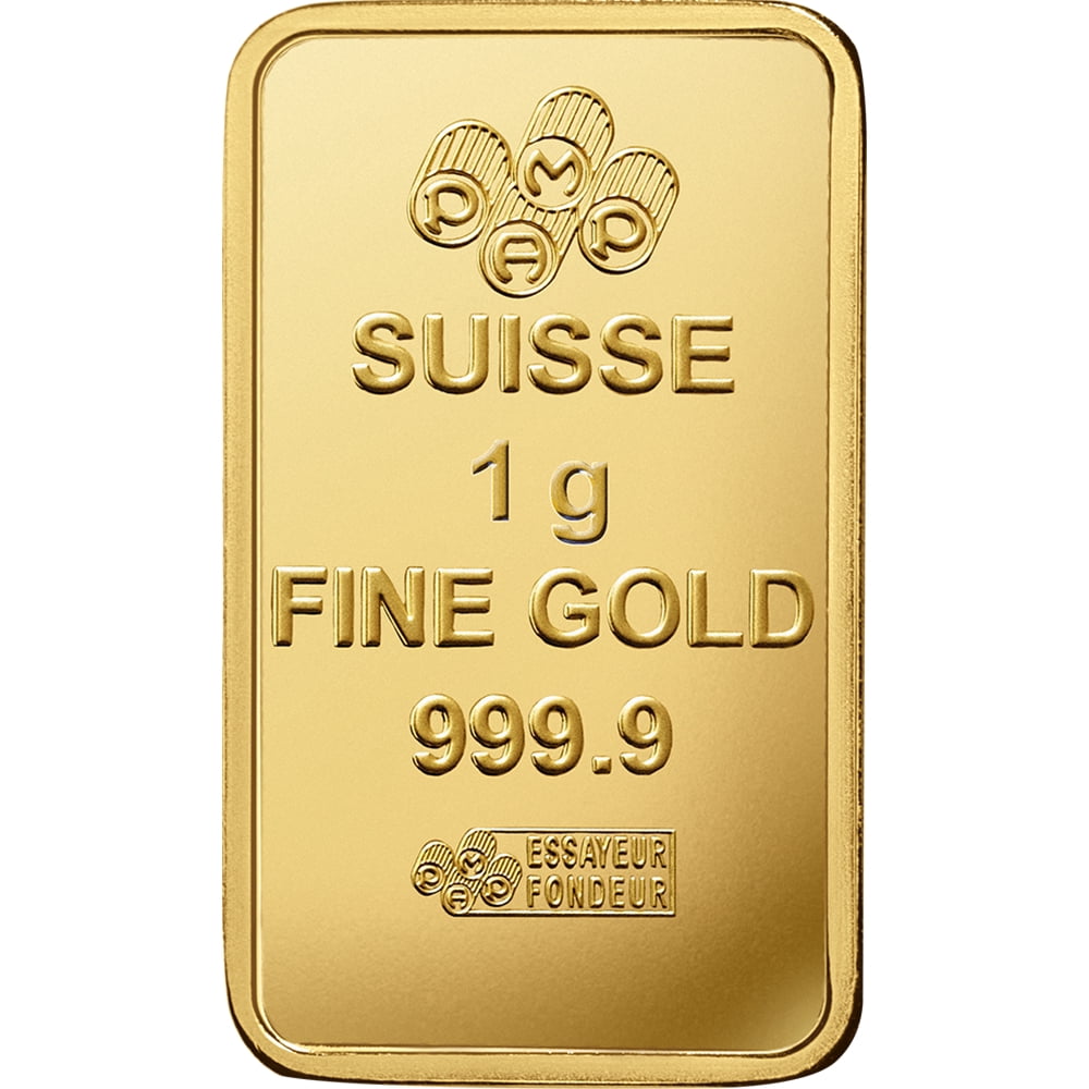 25 X 1 Gram Divisible PAMP Suisse MULTIGRAM Gold Bar