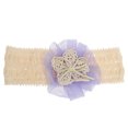 thumbnail image 4 of Lindo encaje flor bebé niña niño diadema banda para el cabello sombreros amarillo Sunnimix Muchachas Hairband, 4 of 8