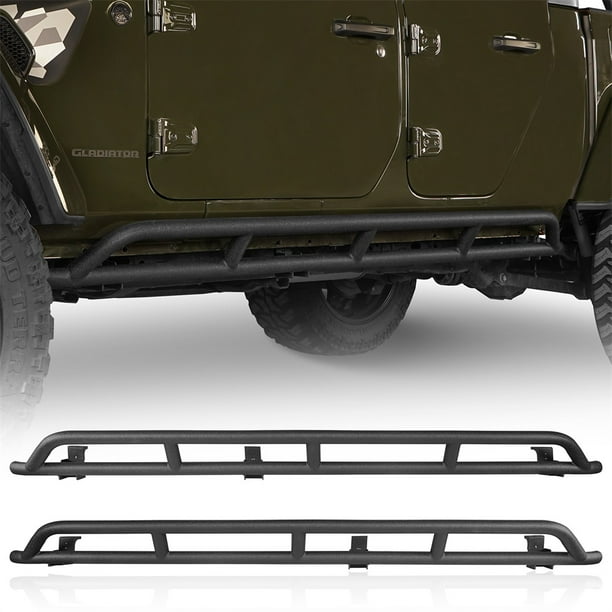 Hooke Road Nerf Bar Rock Sliders Step Rail Rocker Guards for 2020-2023 ...