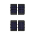 thumbnail image 2 of Matsuzay 2 uds ABS luz de pared Solar portátil decorativa impermeable a prueba de lluvia a prueba de sol recargable lámpara de exterior Type2 NO2, 2 of 6