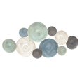 thumbnail image 1 of Sagebrook Home Multi Blue Circles Wall Sculpture, Wb, 1 of 1