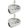 thumbnail image 4 of 2-Pack Universal Caster Front Wheel Replacement for Robot Sweepers - Fits Models 1S S50 T4 T7, 4 of 8