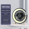 thumbnail image 4 of KTTECTOA LED Light Small Fan Silent Desktop Desktop Five-speed Built-in Fresh Photo Fan Clearance Home Decor Canada Days Decor Home Essentials, 4 of 8