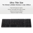 thumbnail image 3 of Clavier BT Pliable, Clavier Portable Sans Fil Format de Poche avec Pavé Tactile pour PC, Tablette, avec Batterie Rechargeable, 3 of 7