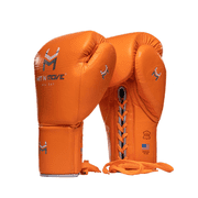 Hit N Move Boxing Gloves - All Day Pro Agility 14oz Red/White - Lace Up