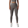 thumbnail image 1 of Leggings de cintura alta con bolsillos for mujer, pantalones de Yoga elásticos suaves, Leggings de entrenamiento informales a prueba de sentadillas, 1 of 6
