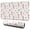 Ballet Princess Heart, variant on Long Mouse Pads for Desk,Colorful Princess Swan Pattern Desk Mats on Top Of Desks, Desk Mouse Pad Extra Large with 3mm Non-Slip Base and Stitched Edge for Gaming,Office,Work,Home 31.5"x11.8"
