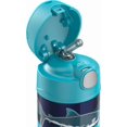 thumbnail image 4 of Thermos Funtainer Bouteille isolée sous vide de 12 oz, Requins, 4 of 5