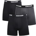 thumbnail image 3 of ToBeInStyle Men's Pack of 3 Assorted Basic Performance Boxer Briefs - 3XL, 3 of 6