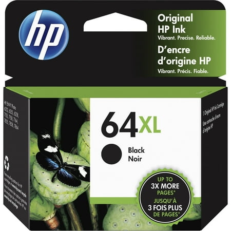 UPC: 0190780812006 | HP 64XL Black High Yield Original Ink Cartridge (N9J92AN)