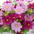 thumbnail image 2 of MLINS Artificial Flower Set for Decor with High Realism and Durability Multi Color Wood Plastic 6 Pieces, 2 of 7