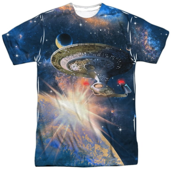 Star Trek - Next Generation Enterprise - Short Sleeve Shirt - X-Large