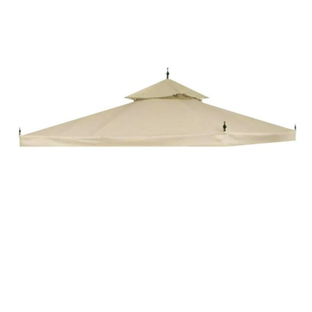 Yescom 2-Tier 10'x10' Replacement Gazebo Canopy Top Garden Patio Cover