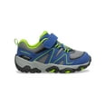 thumbnail image 3 of Merrell; Little Boys' Shoes, Durable Leather Blue/Green, 9.5, 3 of 4