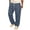 Blue, variant on Wide Leg Chino Pants for Men Adjustable Drawstring Waist Soft Baggy Sweatpants Lightweight Summer Causal Outdoor Loose Track Pants Yellow S
